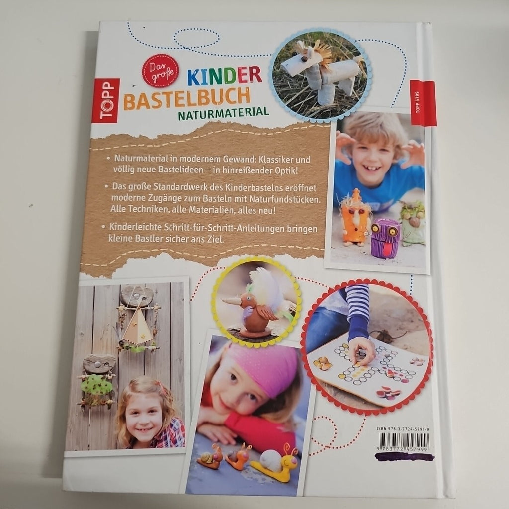 EB1214 Das große Kinderbastelbuch NATURMATERIAL: Über 60 neue Naturbastelideen1