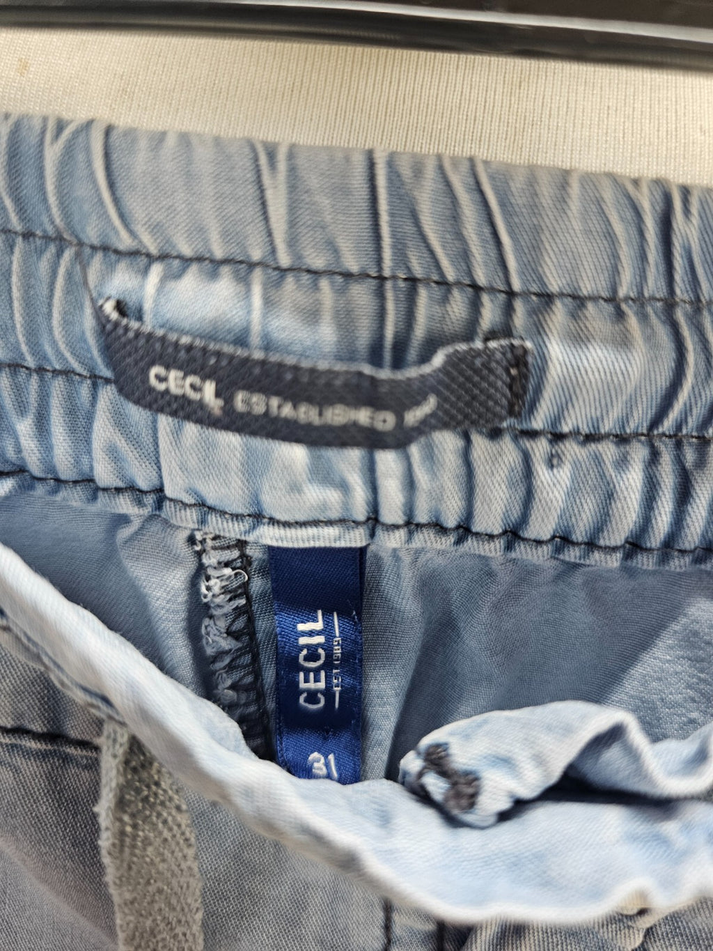 EK0282 Damen kurze Hose von Cecil, blau, Gr. W316