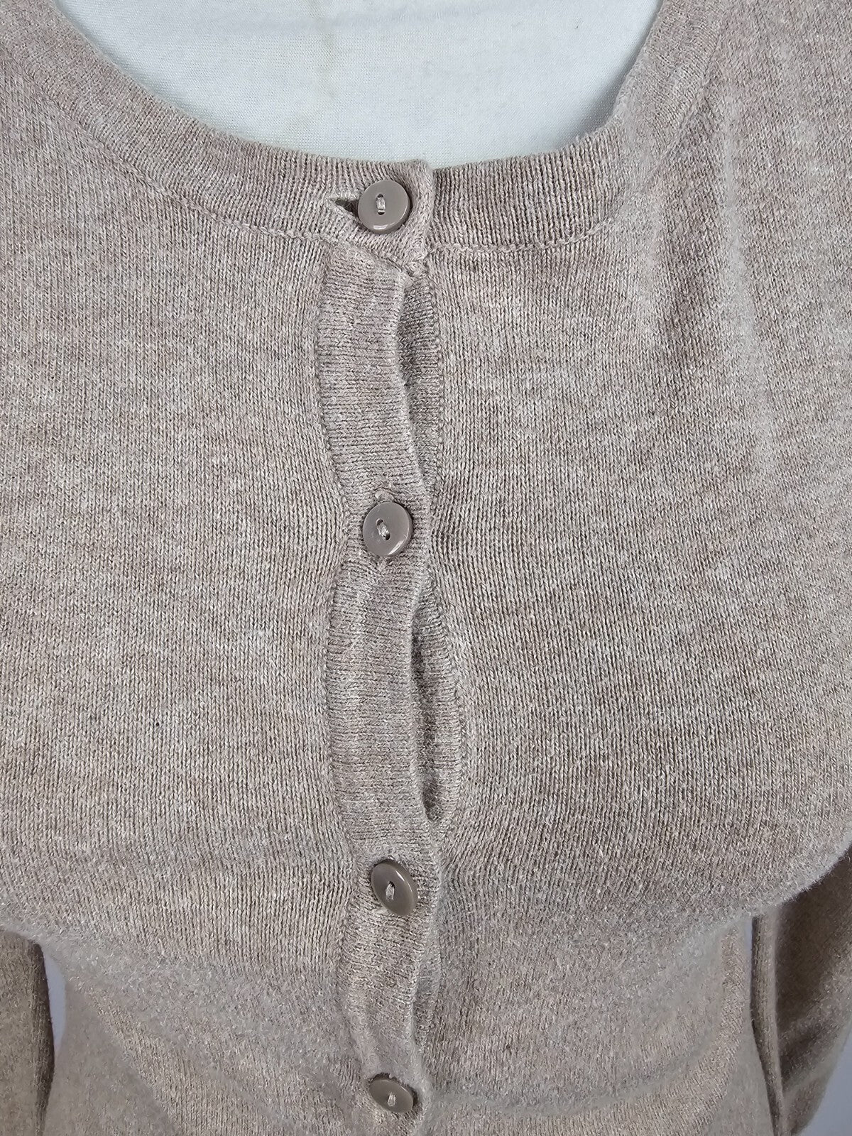 EK5577 Damen Strickjacke von H&M, roségrau, Gr. XS1