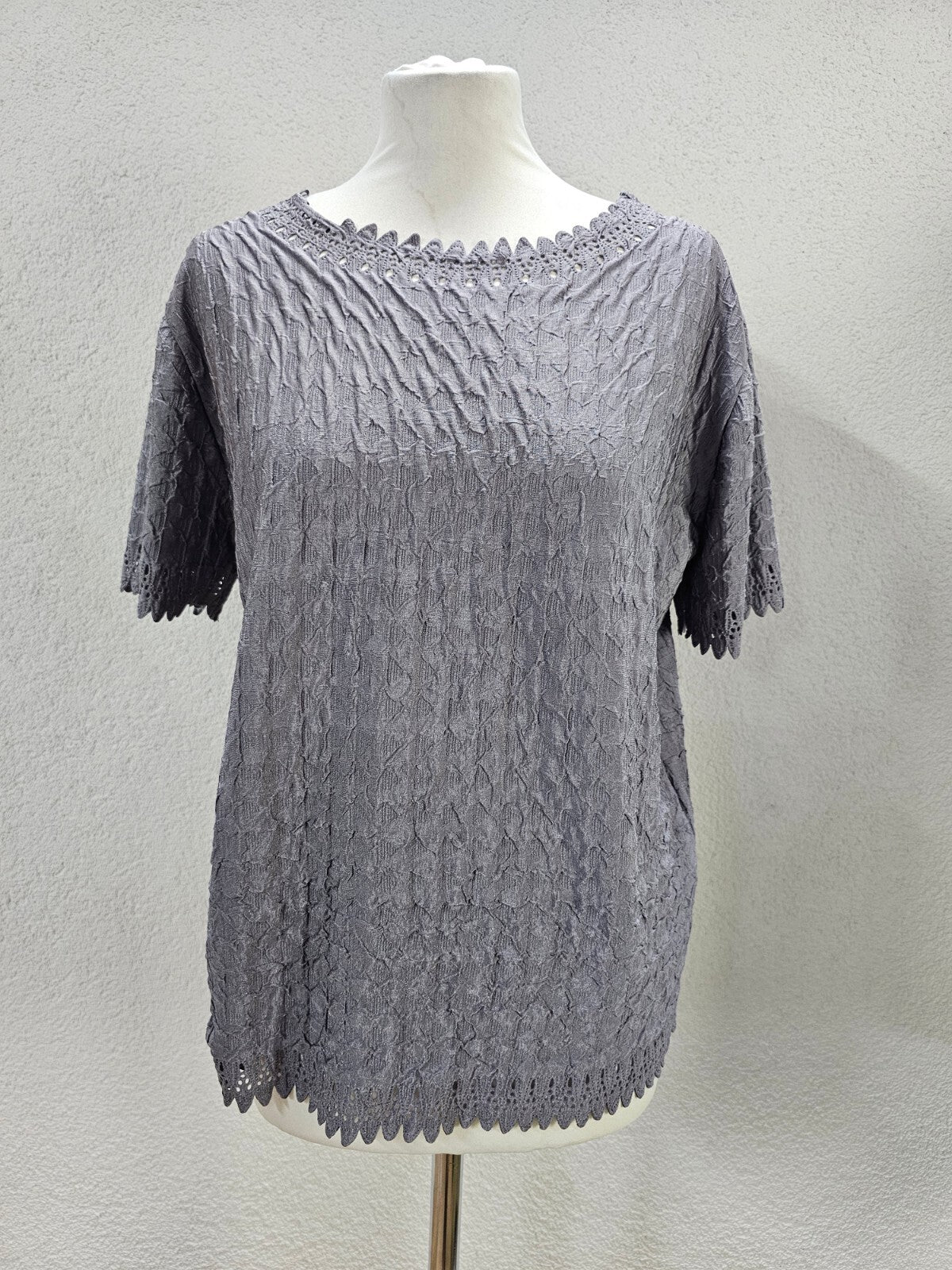 EK3447 Damen T-Shirt, grau, Gr.M (von Größentabelle)0