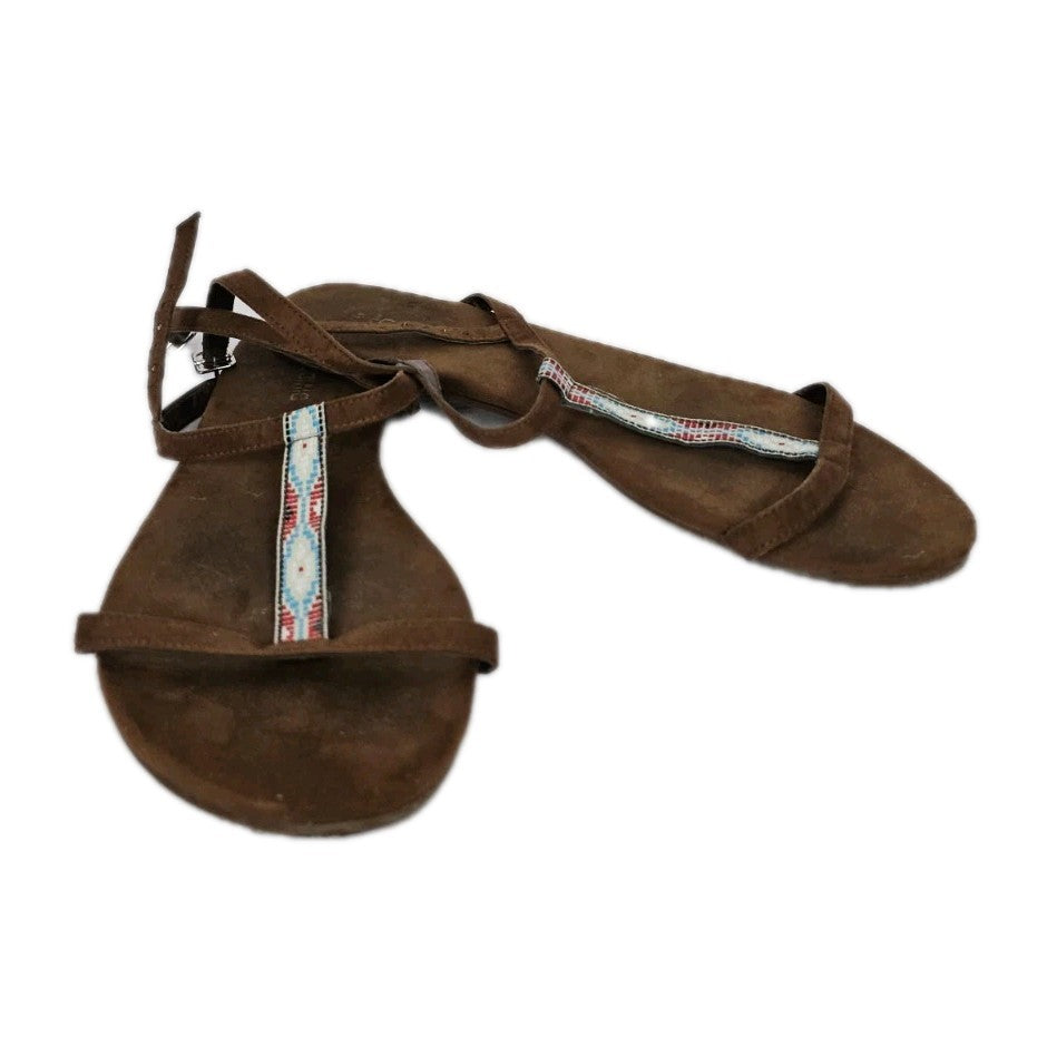 ES890 Damen Sandalen von Divided, Braun, Gr. 410