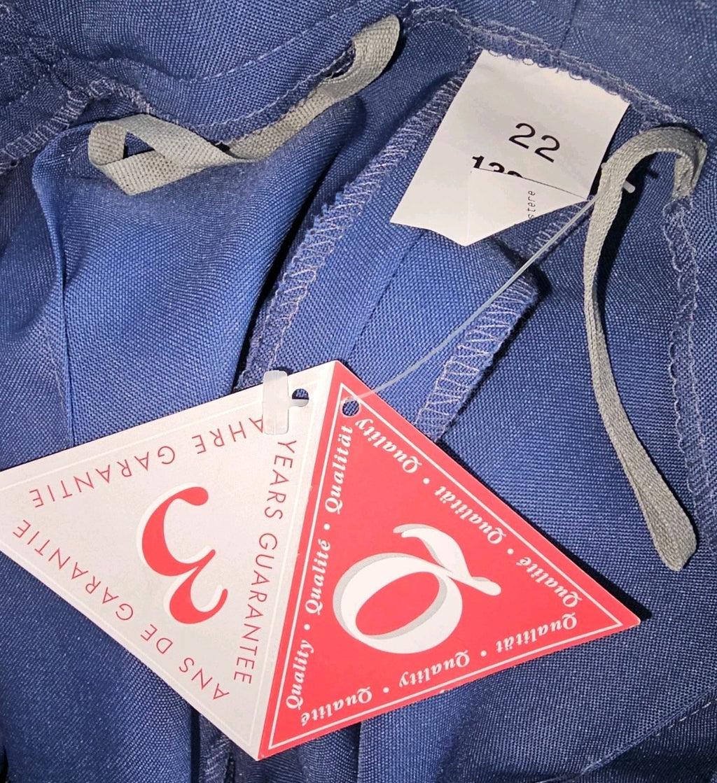 EK11211 Damen Hosenanzug, blau, Gr.227