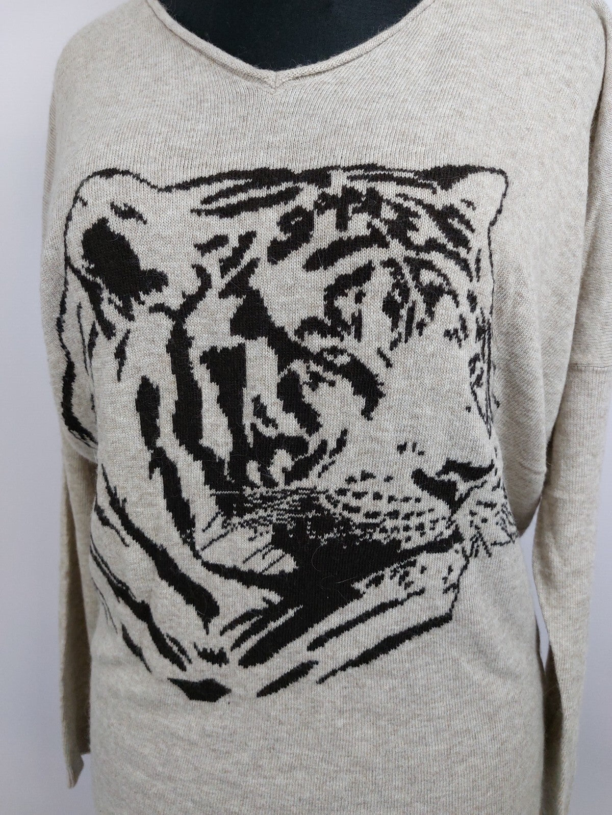 EK3890 Damen Pullover von comma, beigebraun, Gr. 381