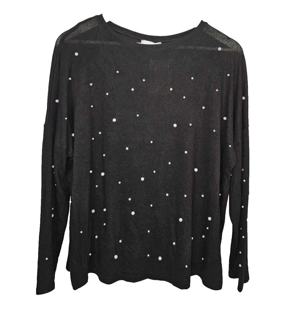 EK7692 Damen Sweatshirt von Amisu, Schwarz, Gr.M0
