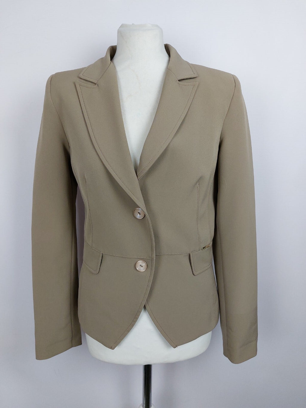 EK0369 Damen Blazer von Volocharter, beigebraun, Gr. 380