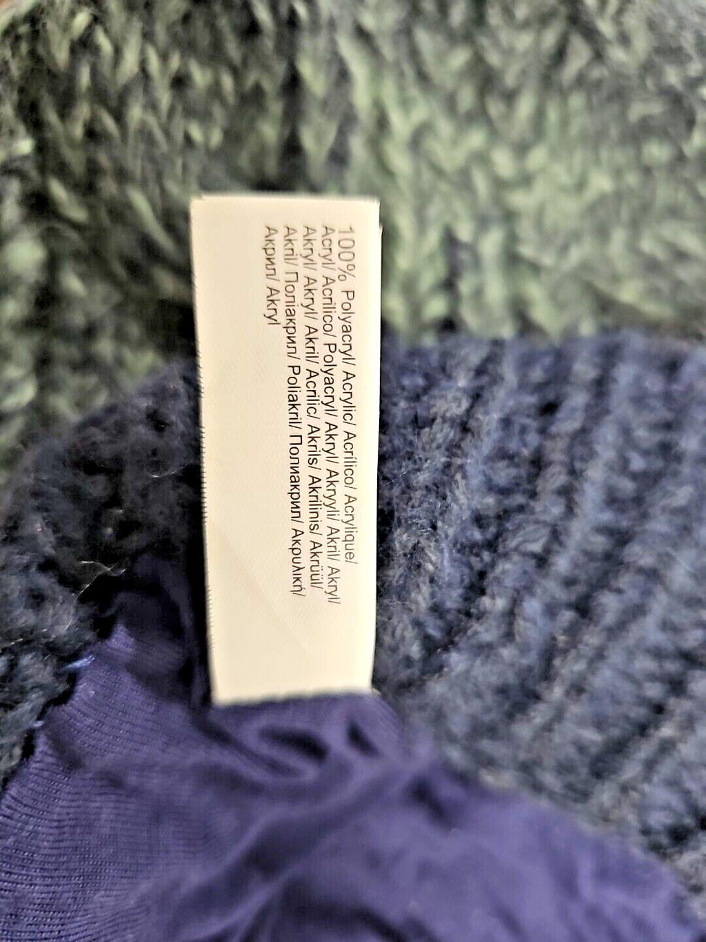 EK 5604 s.Oliver Mütze Grün Blau One Size4