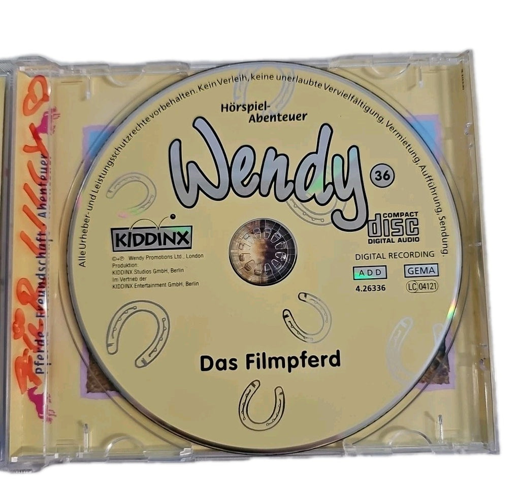 EB3208 Wendy CD Hörspiel Nr. 36 Das Filmpferd Zustand Neuwertig3