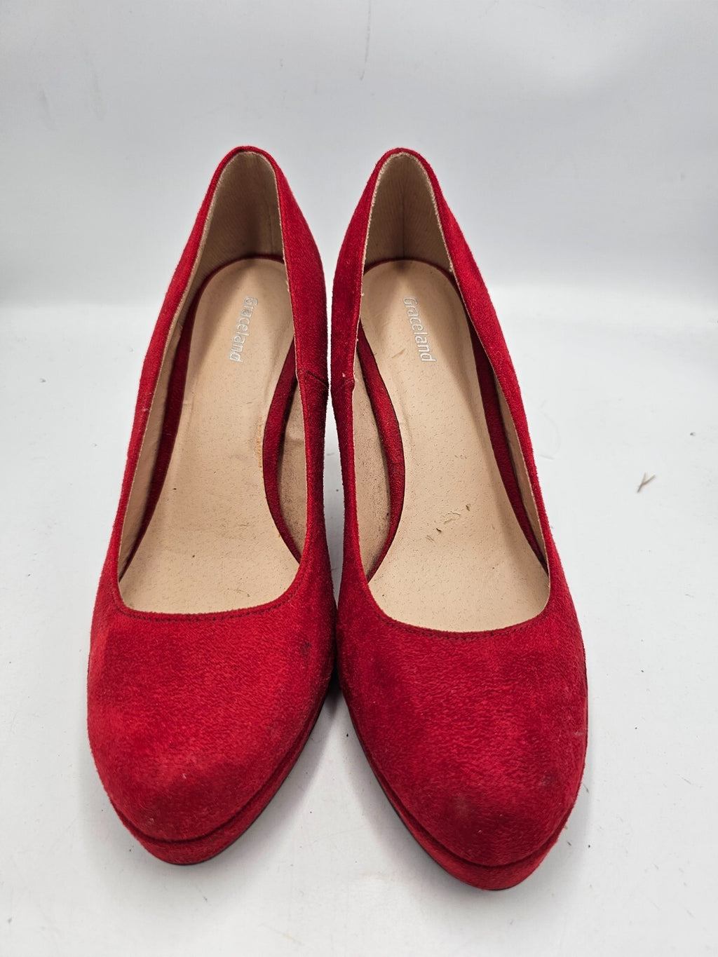 ES0042 Damen Pumps von Graceland, rot, Gr.370