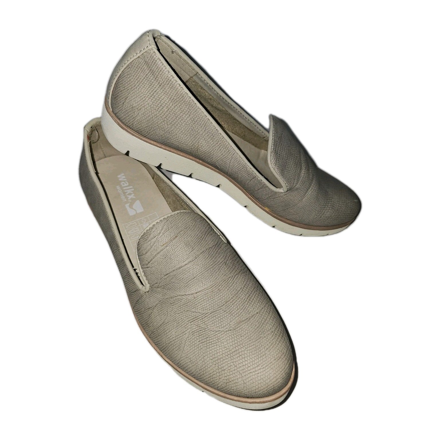 ES817 Damen Slipper von Walkx, beige, Gr.370