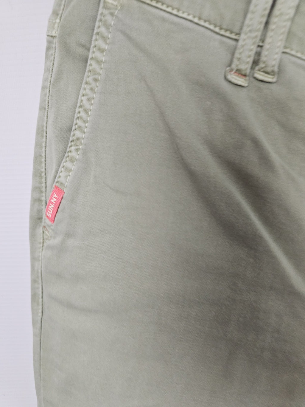 EK9088 Damen Hose von Anna Montana, Hellgrün/Beige, Gr. 382