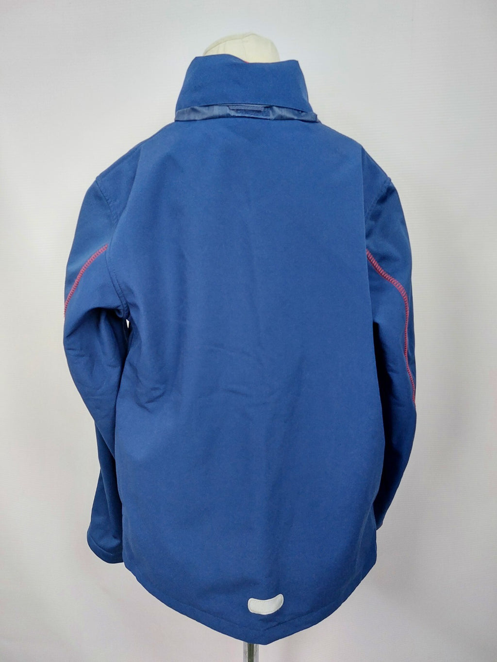 EK5017 Kinder Softshelljacke von Crane, blau/rot, Gr. 158/1646