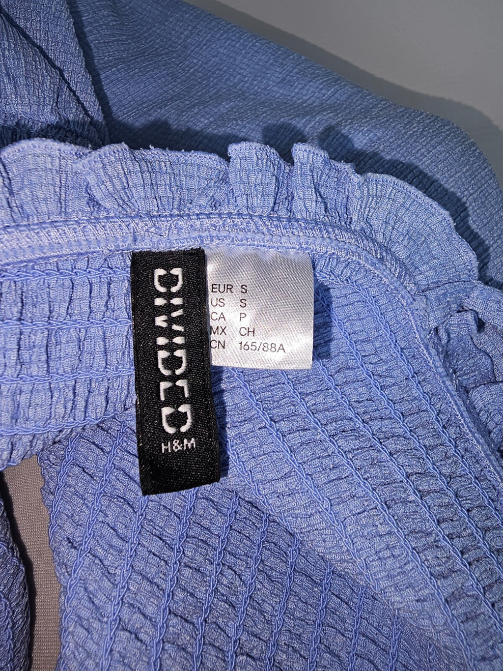 EK6524 Damen Kleid von Divided H&M, blau, Gr.S5