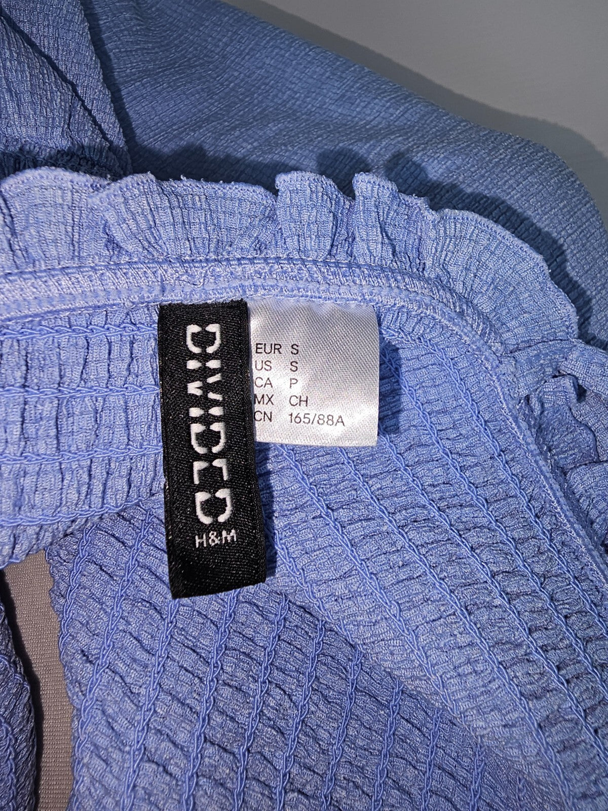 EK6524 Damen Kleid von Divided H&M, blau, Gr.S5