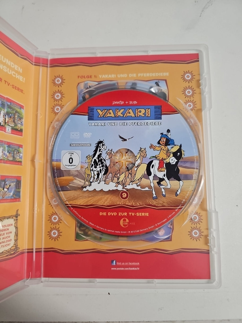 EB1745 Yakari - Yakari und die Pferdediebe von Xavier Giacometti | DVD |1
