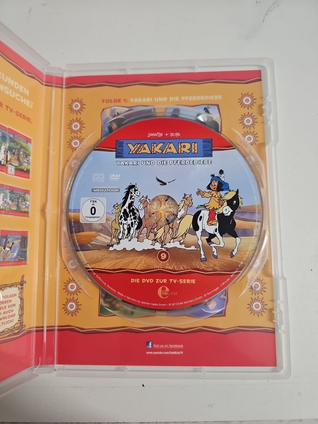 EB1745 Yakari - Yakari und die Pferdediebe von Xavier Giacometti | DVD |1