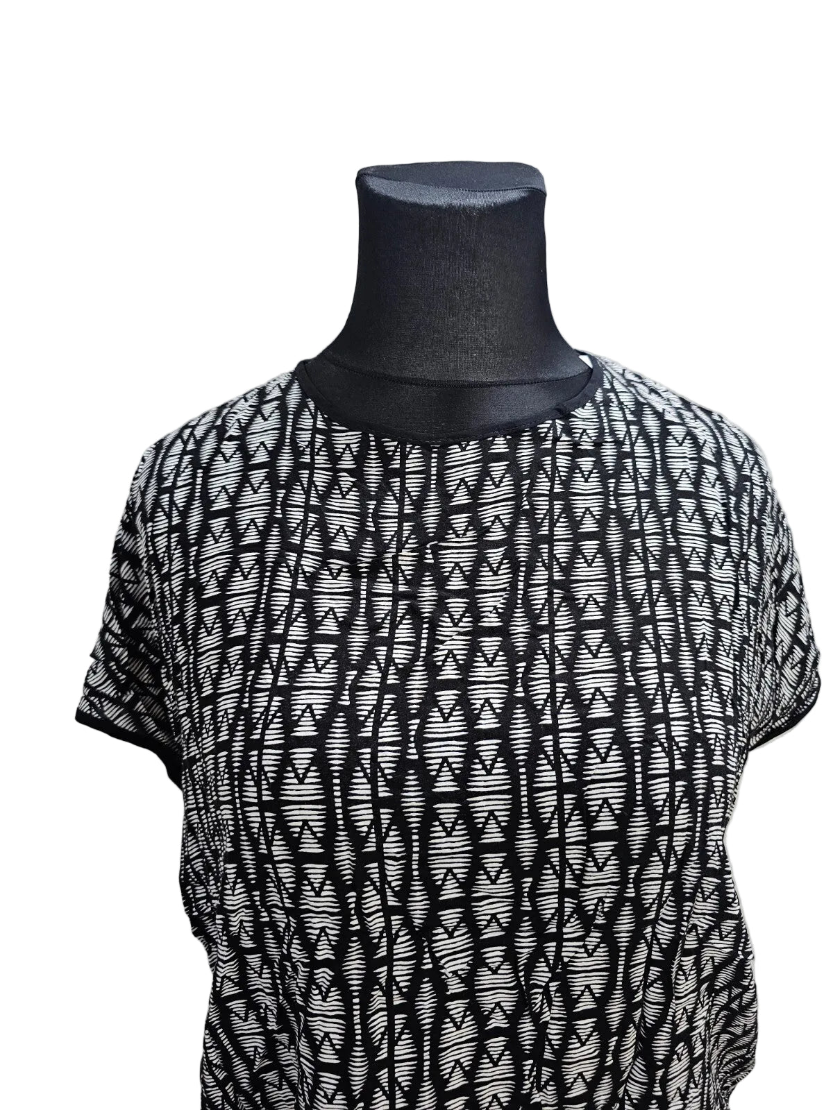 EK4431 Damen Bluse von Yessica, schwarz-weiß, Gr.461