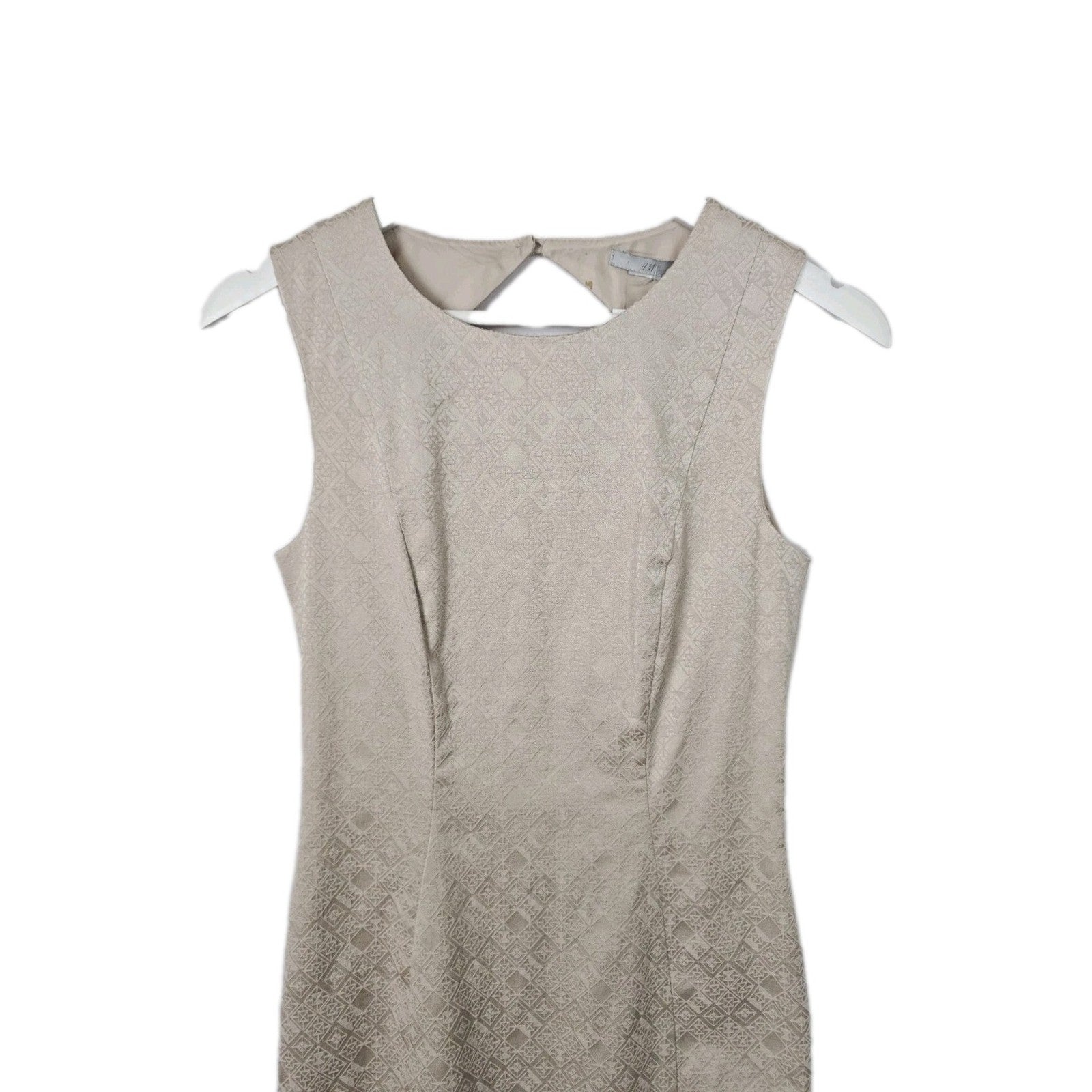 EK8540 Damen Kleid von H&M,  Beige, Gr. Ca. 361