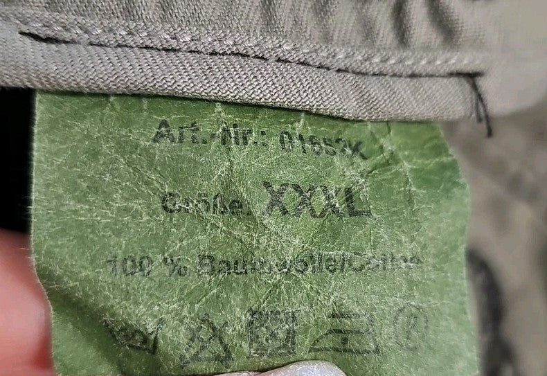 EK7289 Herren Hose Pure Trash Gr.3XL Camoflasch Grau3
