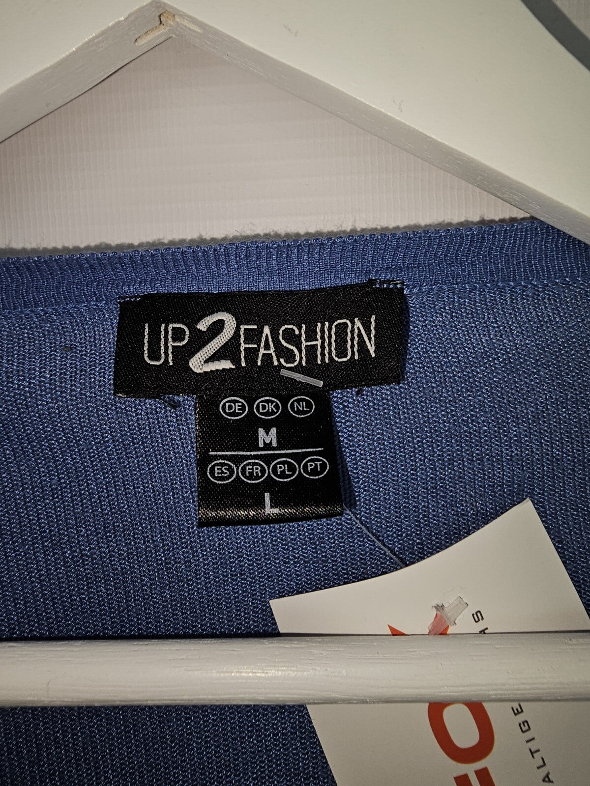 EK1539 Damen Strickjacke von Up2Fashion, Blau, Gr.M1