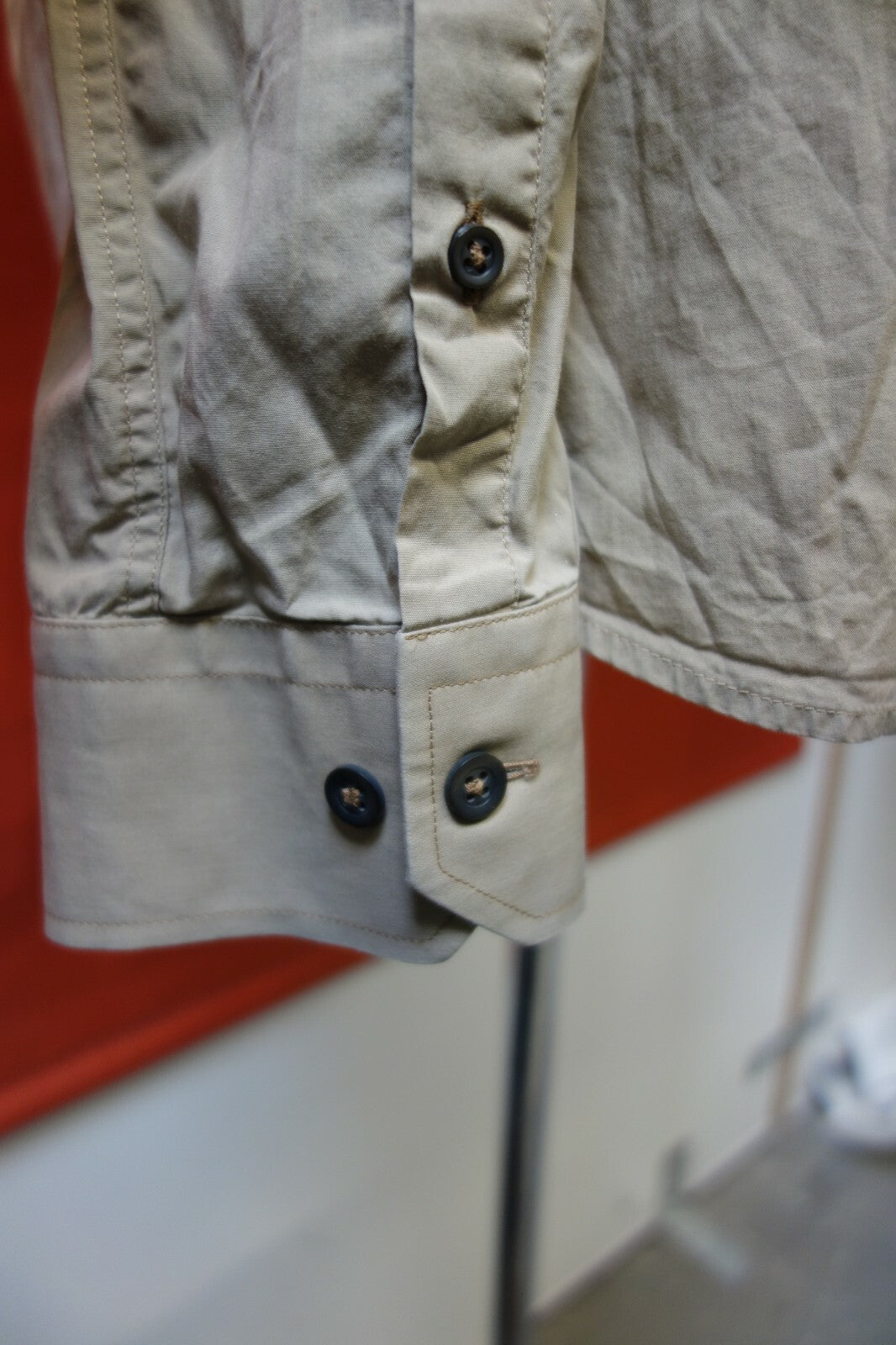 EK0067 Herren Hemd von S.Oliver, beige, 443