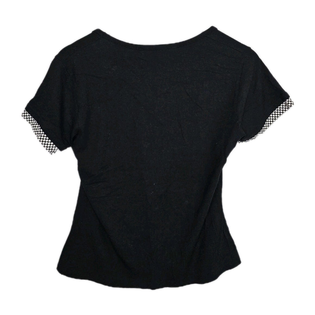 EK9680 Damen T-Shirt von Lisa Tossa, schwarz, Gr.L2