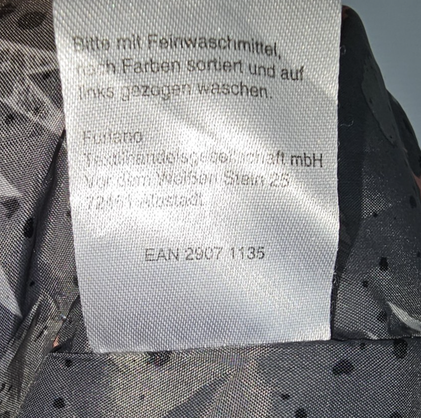 EK8214 Mädcjen Weste von Pooopiano, Schwarz, Gr. 1524