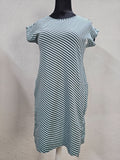 EK6306 Damen Kleid von S´questo, blau, schwarz gestreift, Gr. 420