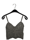 EK6133 Damen Top von Zara, Grau, Gr.S0