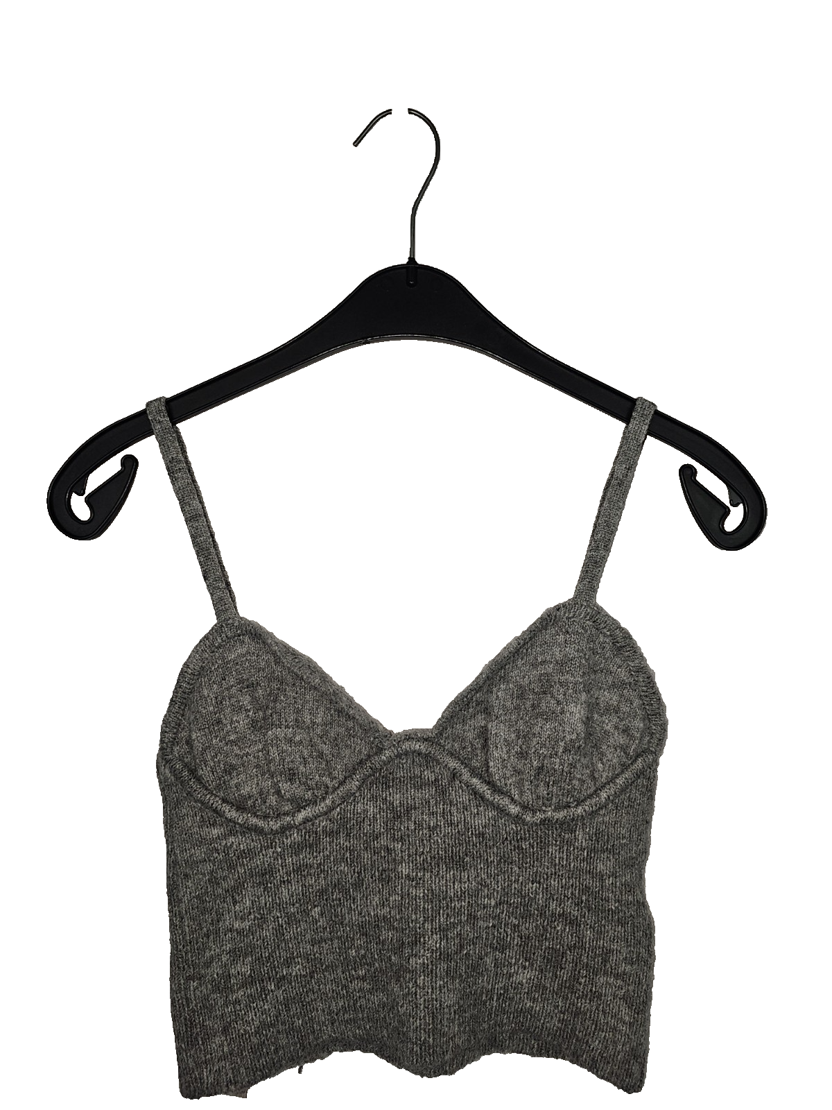 EK6133 Damen Top von Zara, Grau, Gr.S0