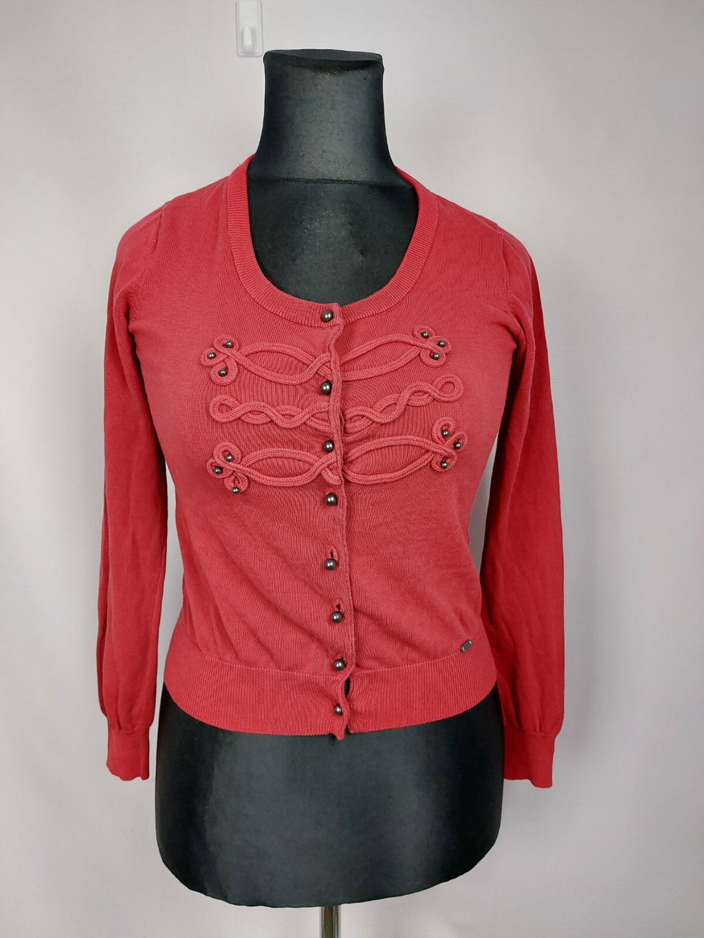 EK3764 Damen Strickjacke von Guess, rot, Gr.L0