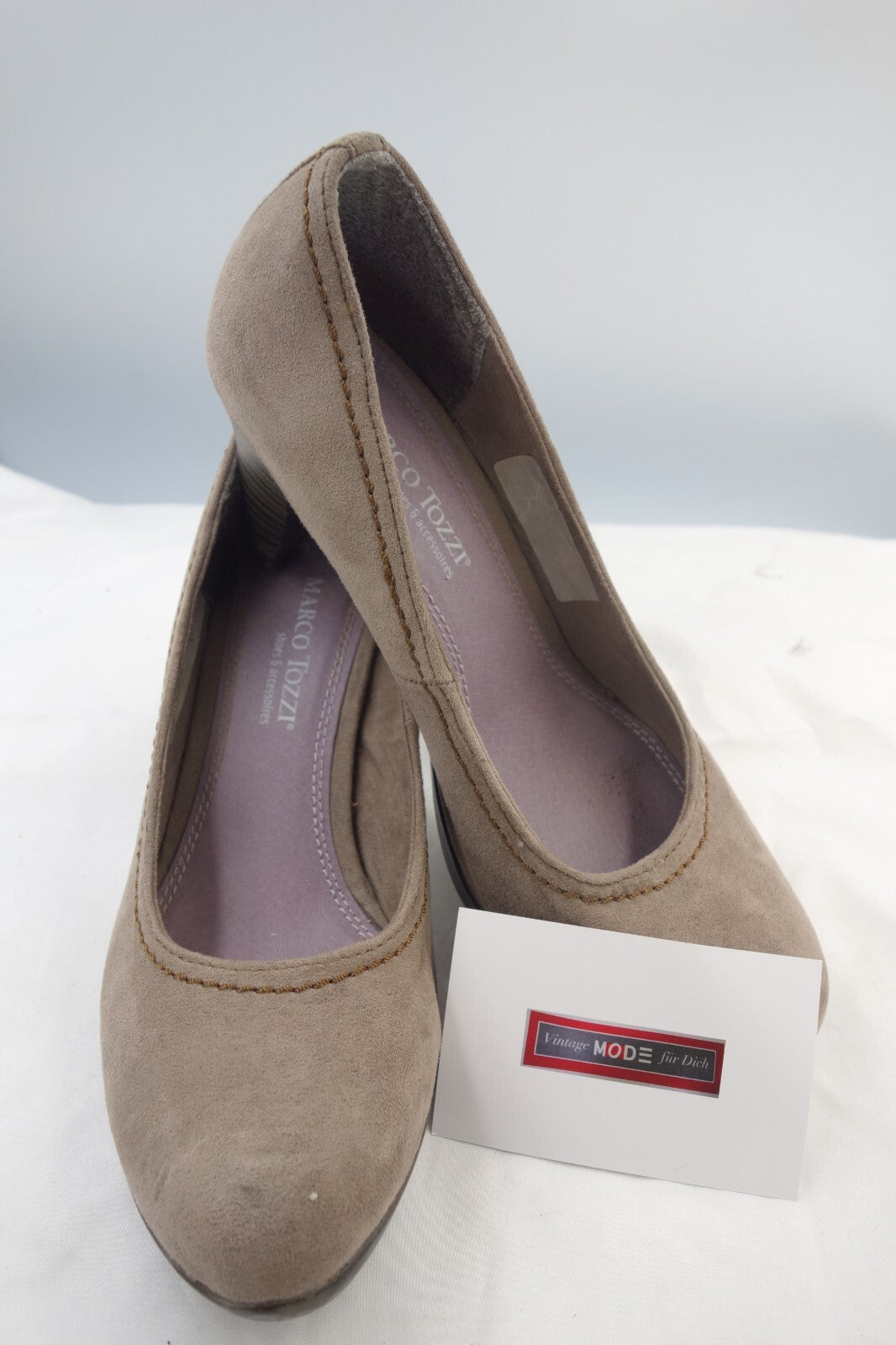 ES0342 Damen Pumps von Marco Tozzi, grau, Gr. 370