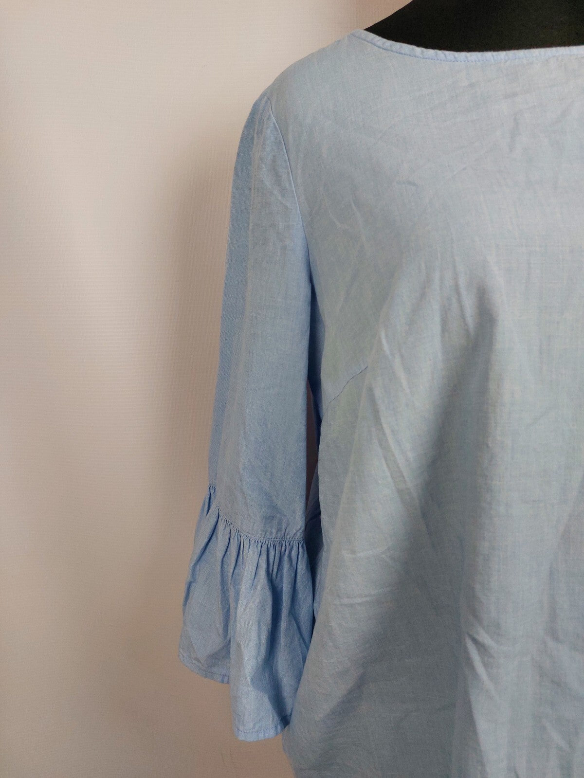 EK4983 Damen Bluse von Tom Tailor, hellblau, Gr.441