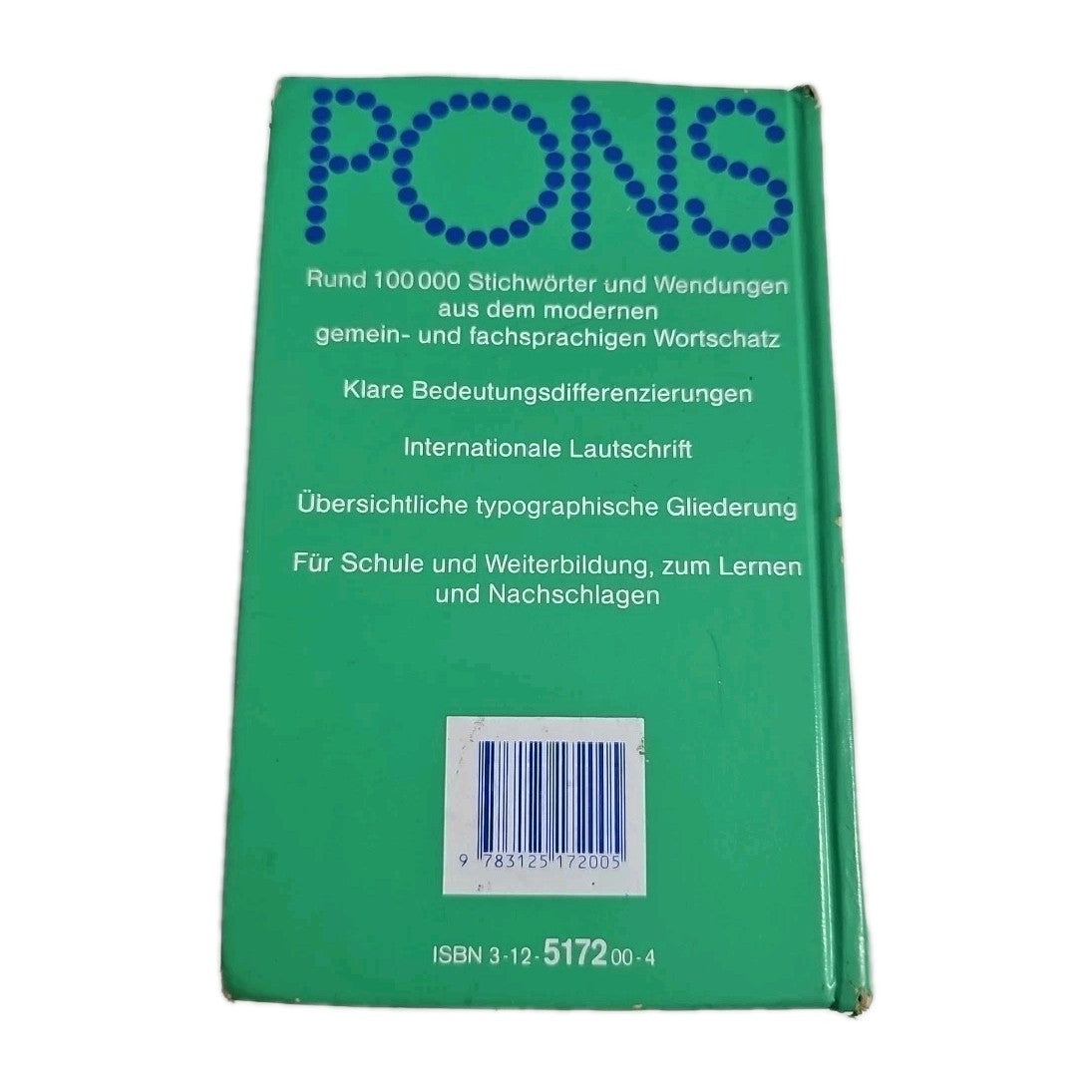 EB4261 PONS Kompaktwörterbuch/ Französisch-Deutsch, Deutsch-Französisch 1