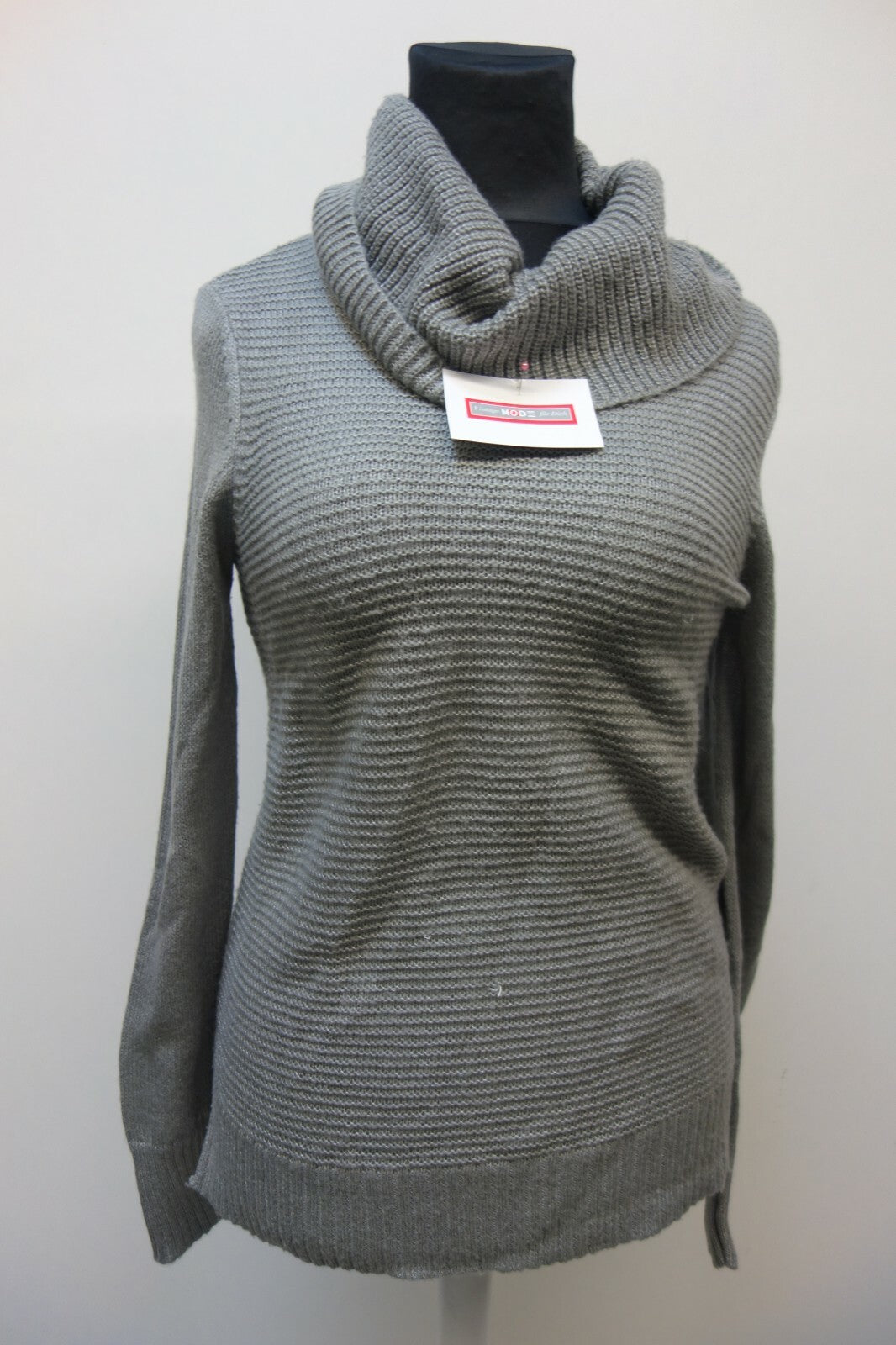 EK1713 Damen Pullover von Street One, grau, Gr. 380
