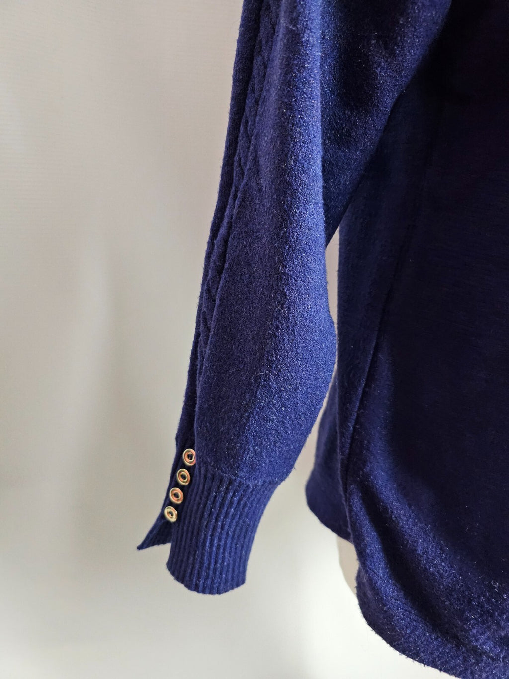 EK6544 Damen Pullover von Les etoiles claires, blau, Gr.L/XL1