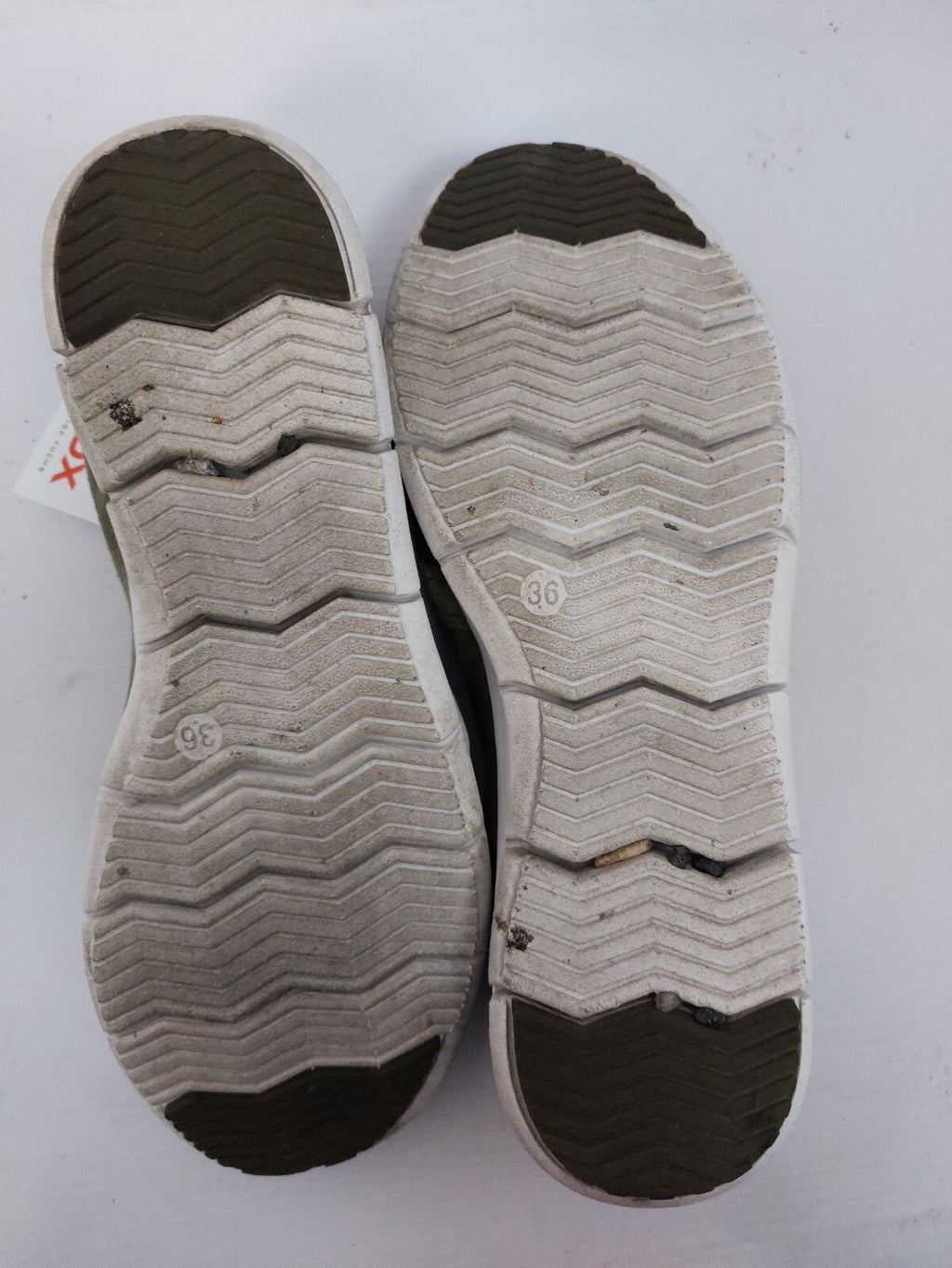 ES0696 Damen Halbschuhe von Caprice, blass olivgrün, Gr. 366