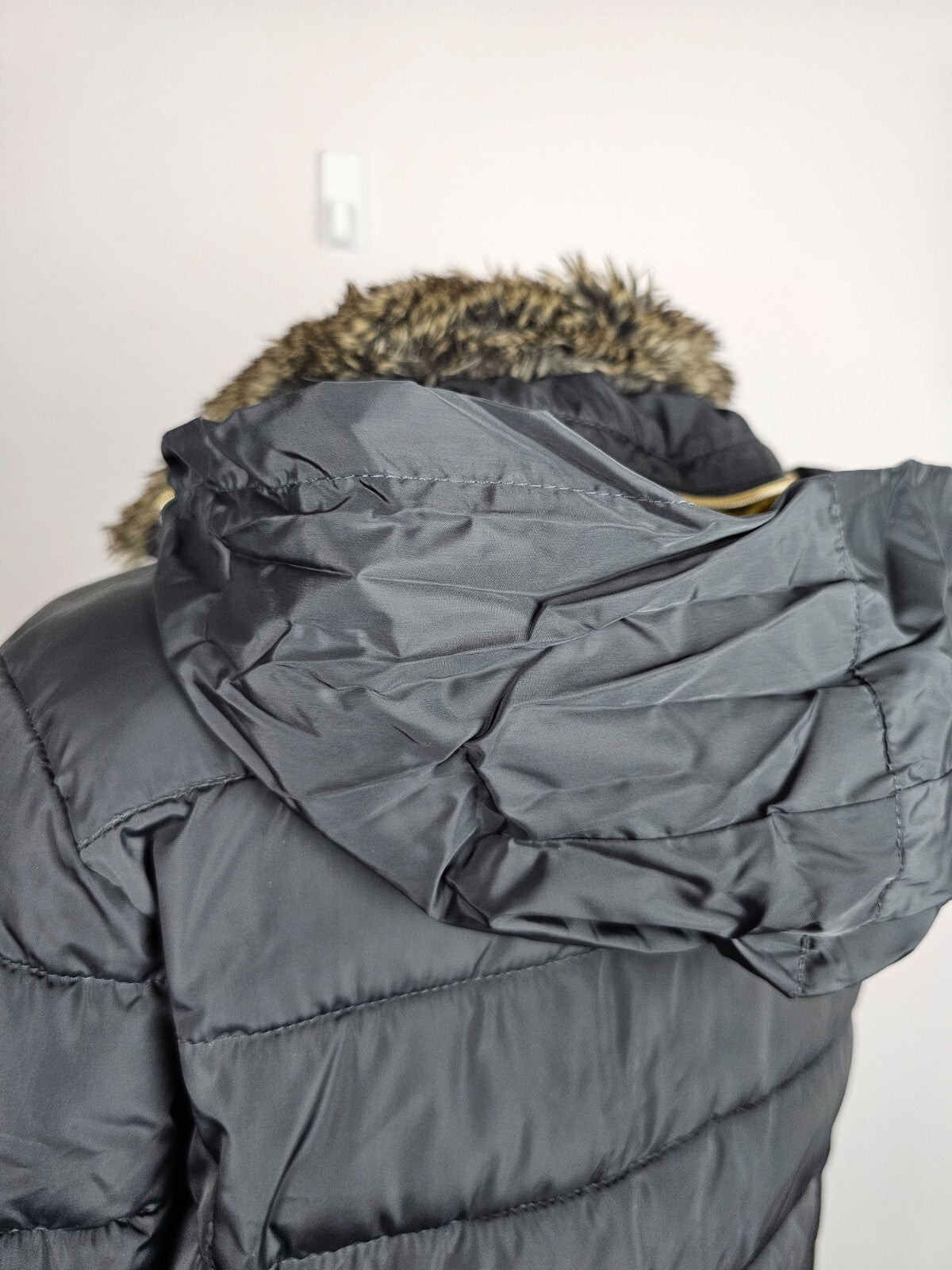EK2103 Damen winterjacke von Peggy-Ho, Grau, Gr.:M8
