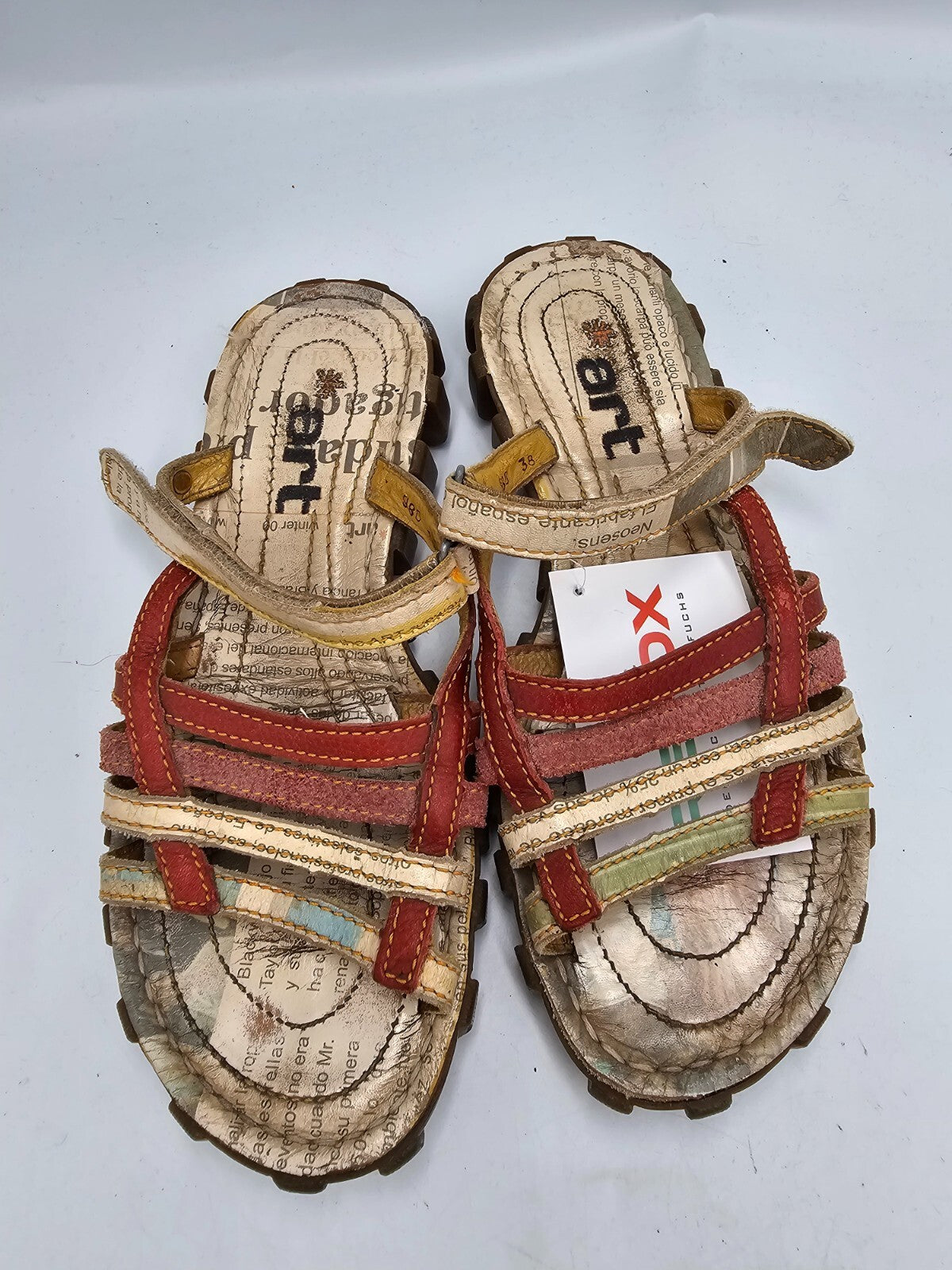 ES368 Damen Sandalen von The Art Company, mehrfarbig, Gr. 381