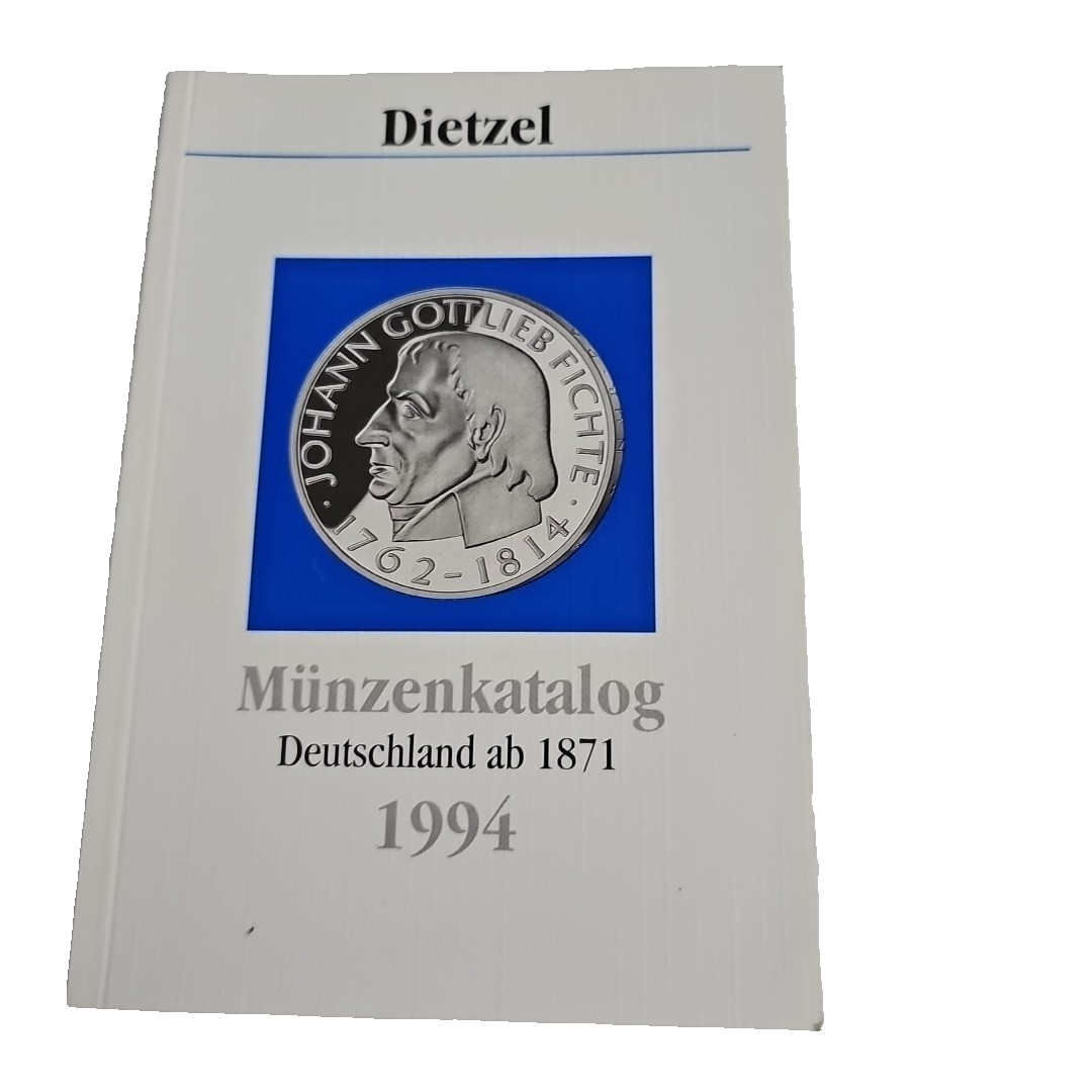 EB2894 Dietzel Münzkatalog Deutschland Ab 1871, 1994 Und 19902