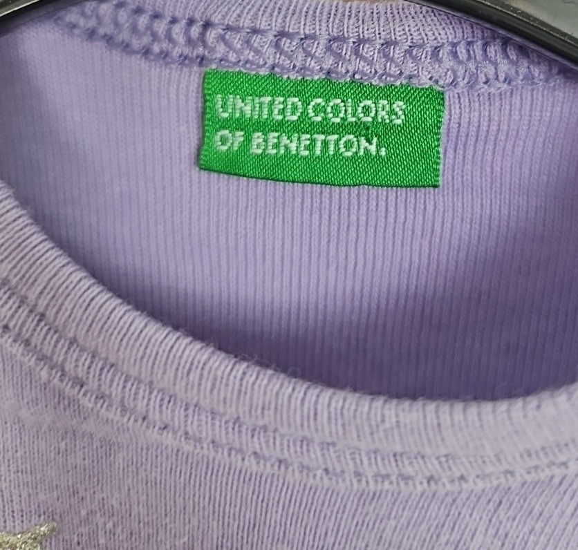 EK8295 Baby Tshirt United Colors Of Benetton Lila1