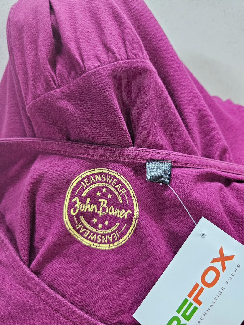 EK6218 Damen Kleid von John Baner, blaurot, Gr. 40/426