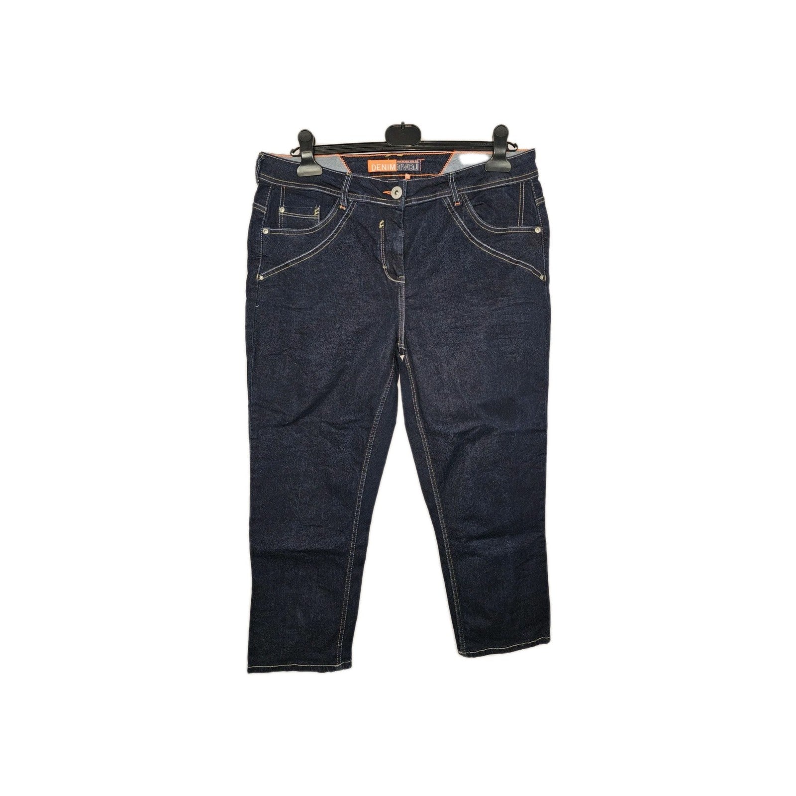 EK10073 Damen Hose Denim Gr.33 Blau0