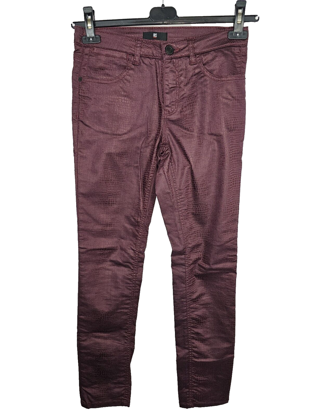 EK3456 Damen Jeans von H.I.S, Weinrot, Gr. 36/310