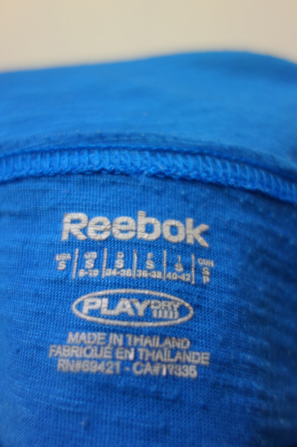 EK3420 Damen T-Shirt von Reebok, blau, Gr. S4