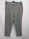 EK2144 Damen Hose von Clockhouse, grau kariert, Gr. 440