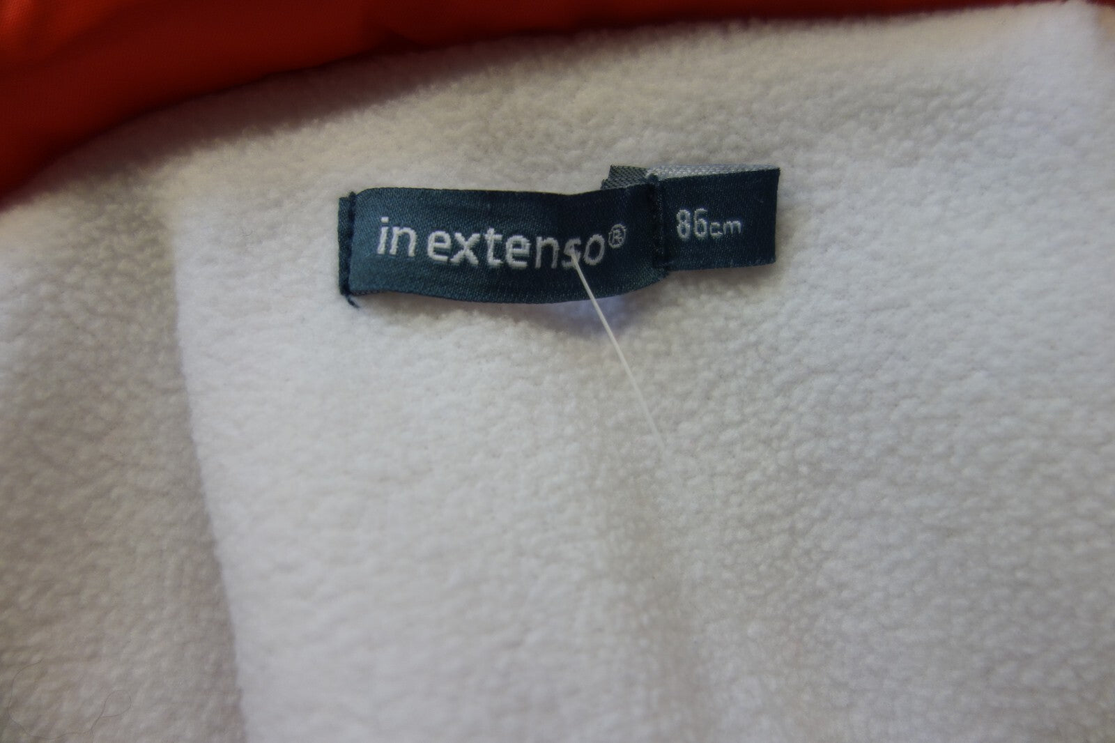EK0513 Kinder Jacke von in extenso, Gr. 86, rot-weiß4