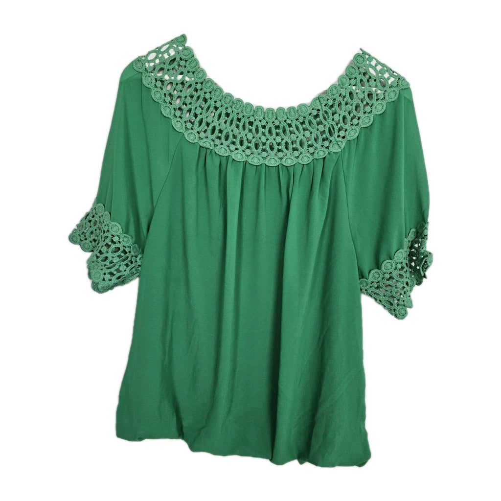 EK10178 Damen Bluse, Grün, Gr. M1