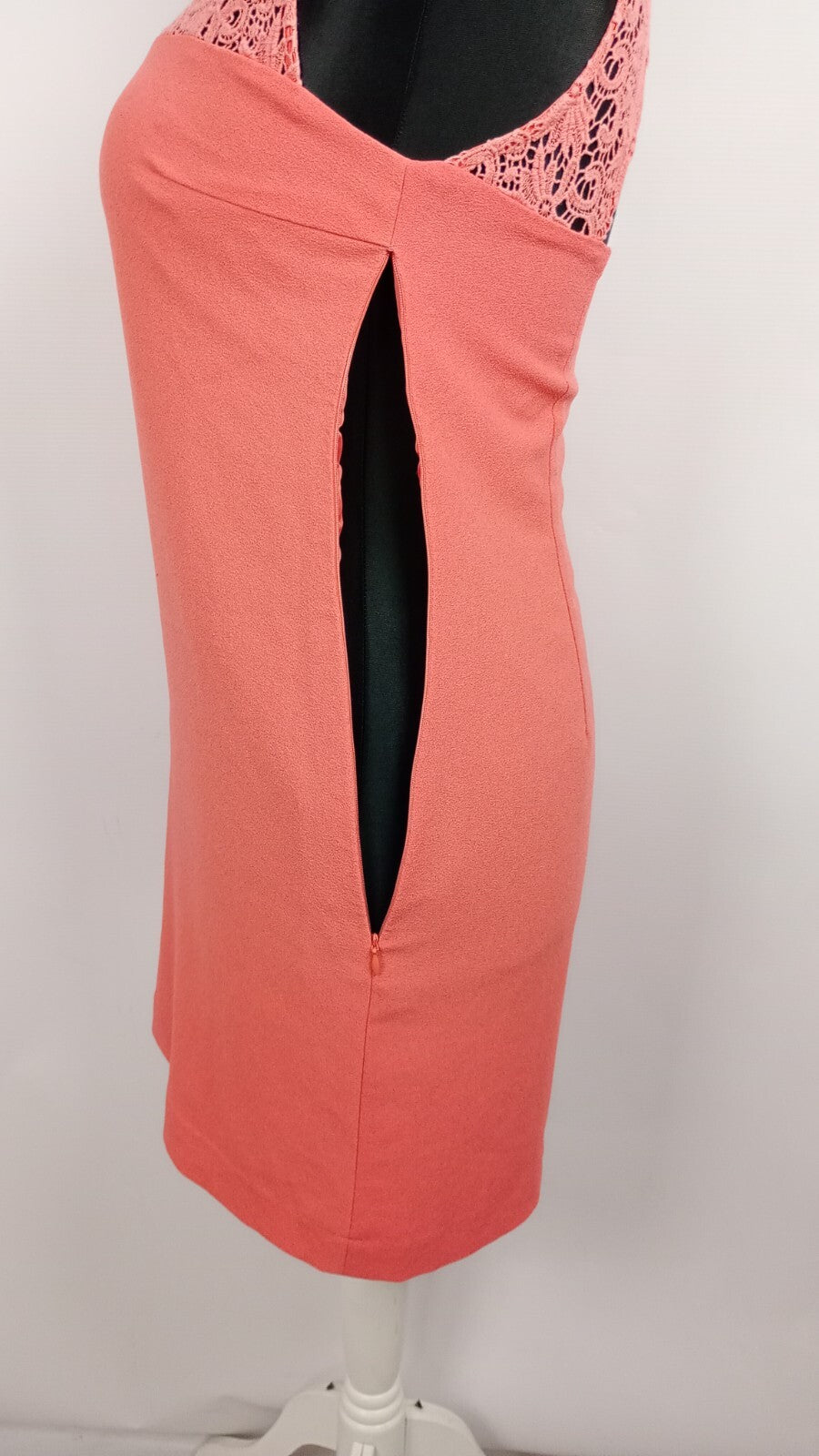 EK5215 Damen Kleid von Mohito, Korallrot, Gr.403