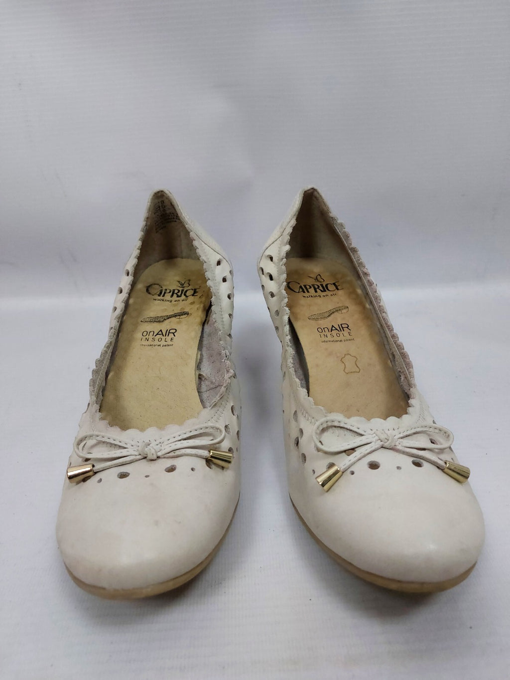 ES0557 Damen Pumps von Caprice, beige, Gr. 6,52