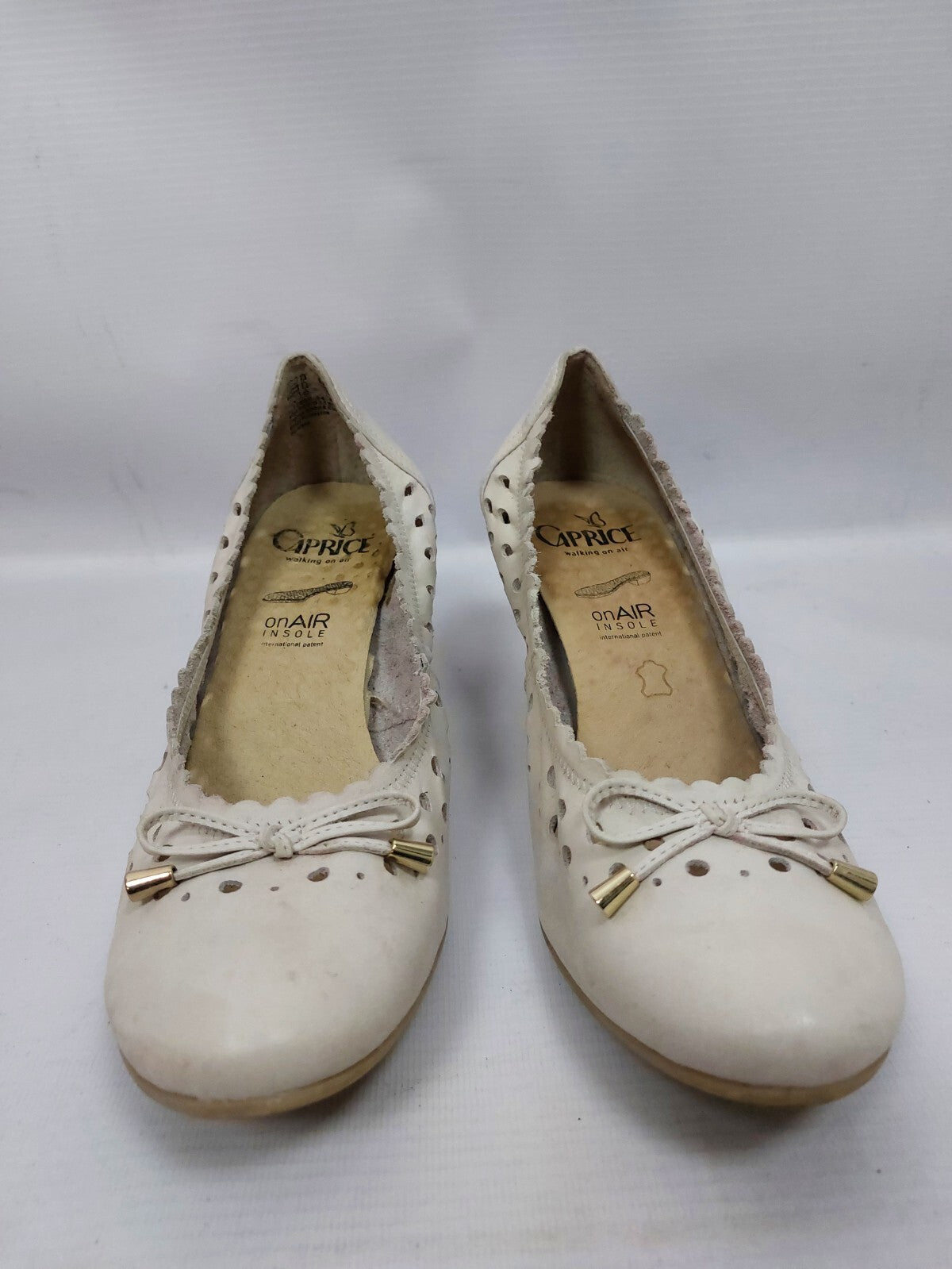 ES0557 Damen Pumps von Caprice, beige, Gr. 6,52